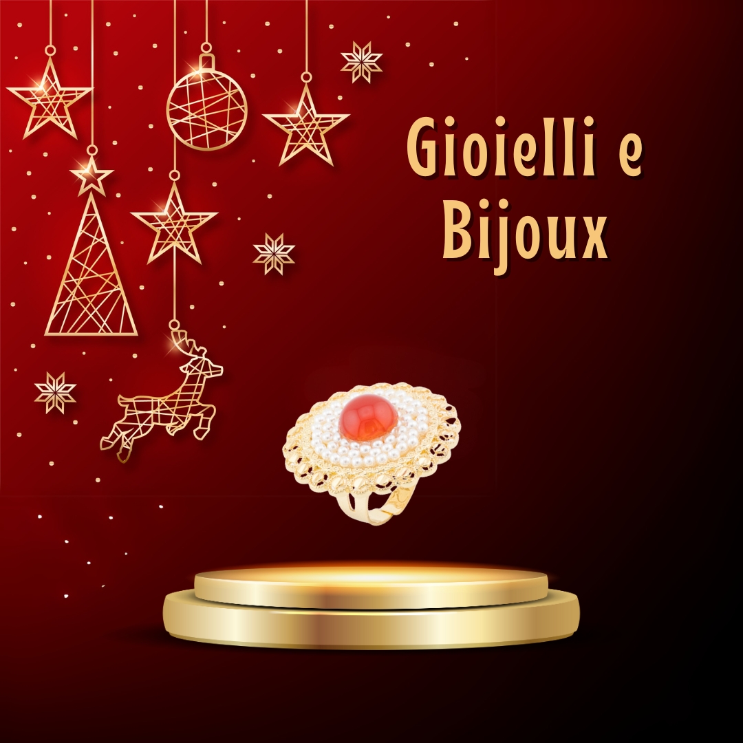 Collezione Gioielli e Bijoux rossi e dorati - World of Jewel